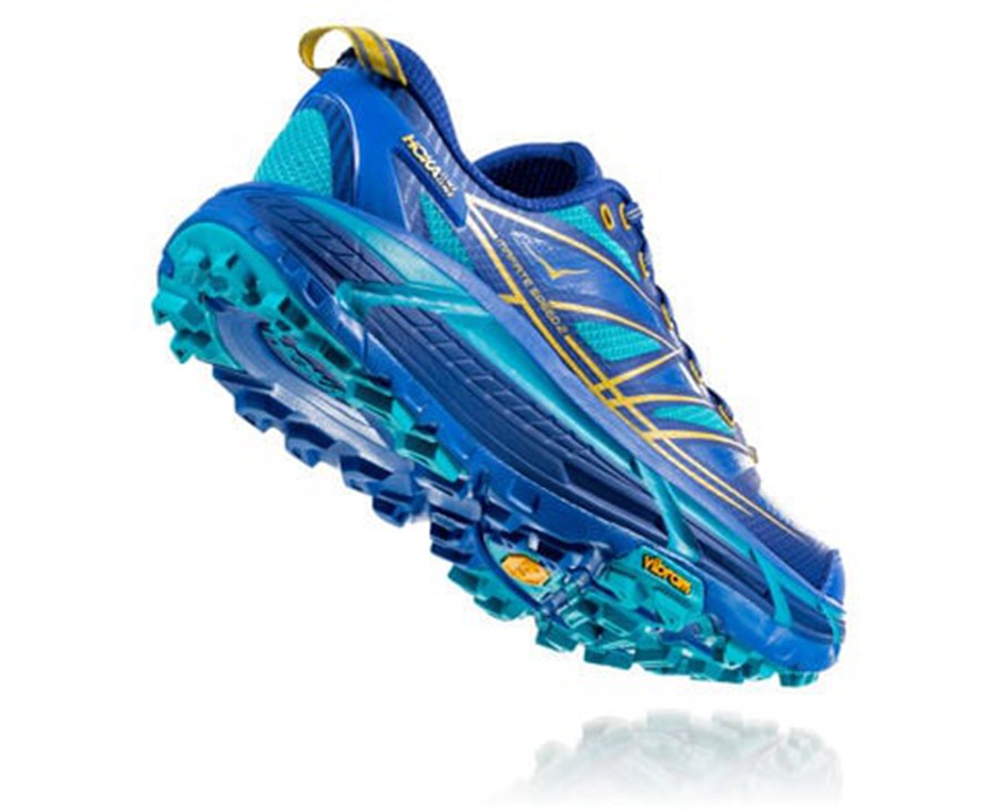 Zapatillas Trail Hoka One One Mujer - Mafate Speed 2 - Azules - OTM178450